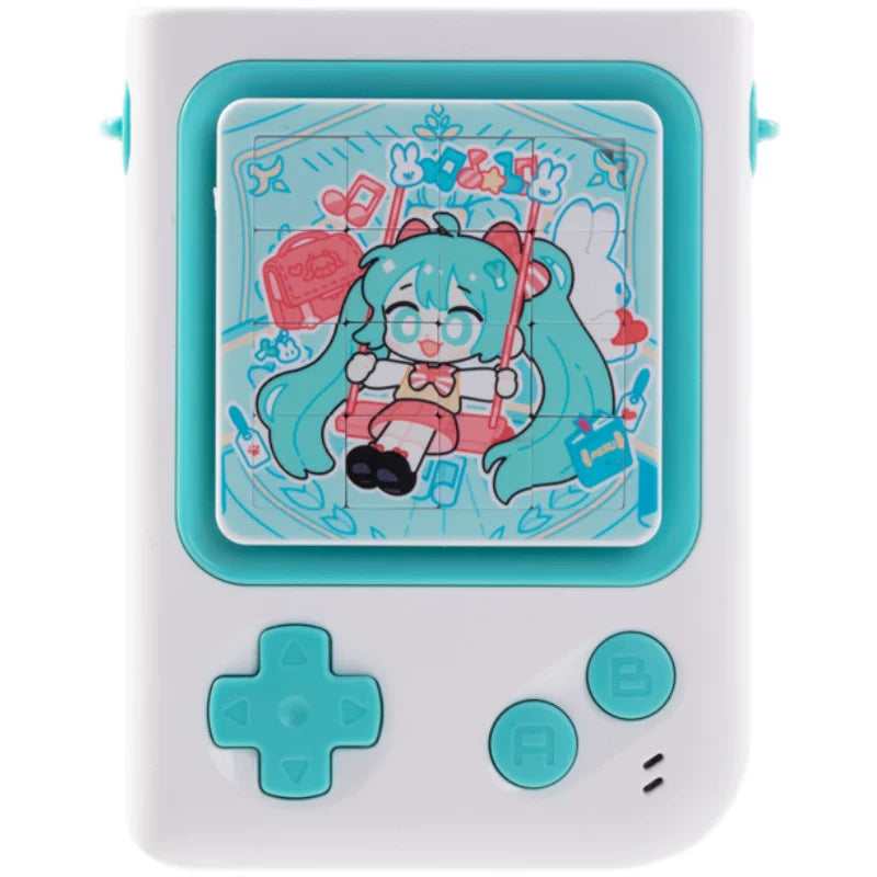 Official Hatsune Miku Mini Portable Fan – Cute Neck-Hanging USB Rechargeable with Stand