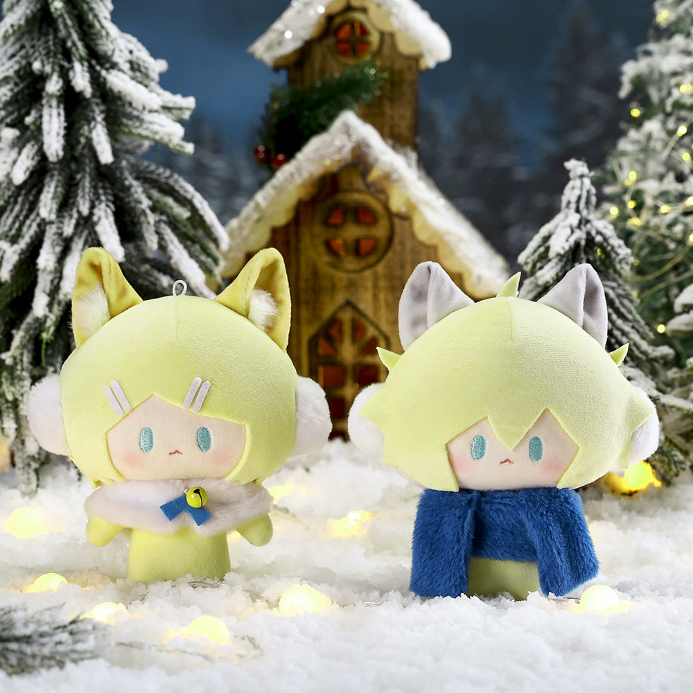 Offiziell lizenziertes kleines Plüschtier „Hatsune Miku Snowy Starry Dream Night“