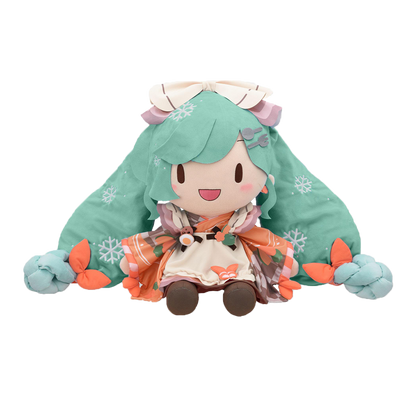 Hatsune Miku Snow Miku 2024 “Fuwa Petit”  – 50cm Jumbo Plush Toy