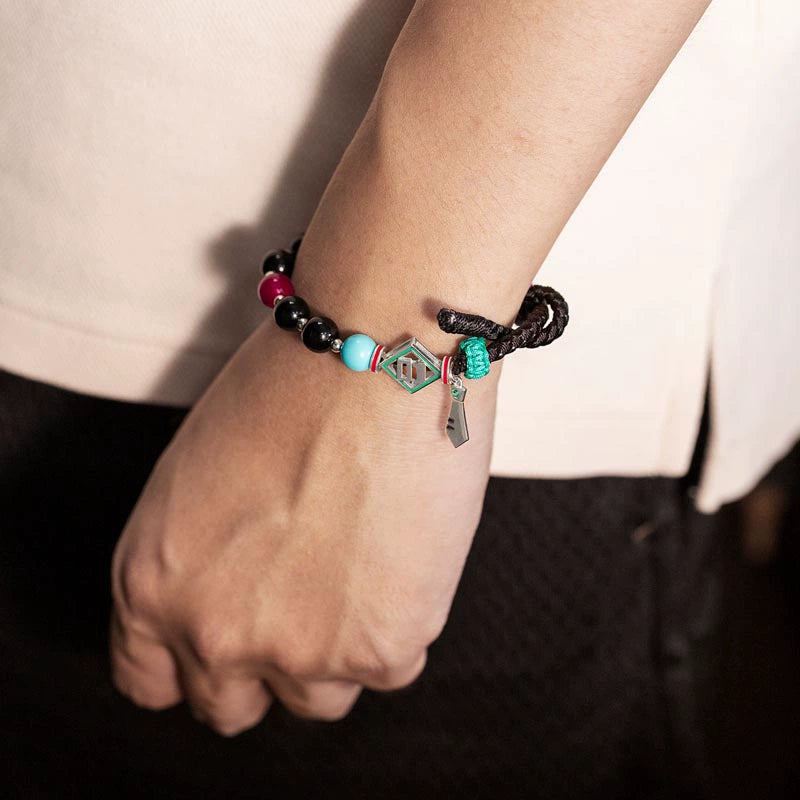 Offiziell lizenziertes Hatsune Miku 16. Jubiläums-Armband in limitierter Auflage „Sound of the Future“.