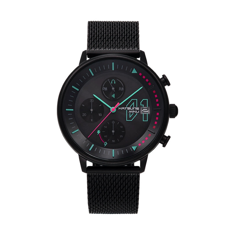 Officially Licensed Hatsune Miku Light & Shadow Concerto Solar-Powered Watch