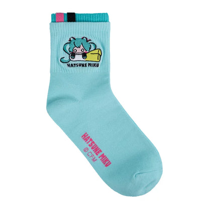 Hatsune Miku Breathable Crew Athletic Socks
