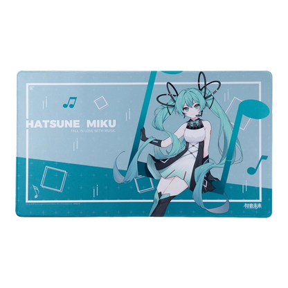 Officially Licensed Hatsune Miku Geometric Oversized Mouse Pad