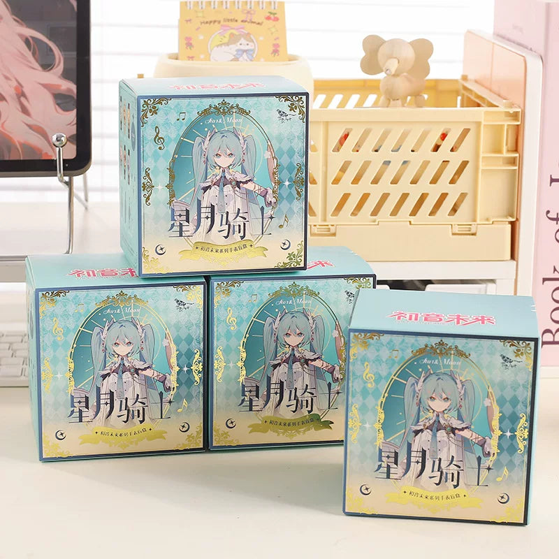 Officially Licensed Hatsune Miku Starry Moon Knight Series Watch Blind Box - Random Box or Opened & Confirmed Style