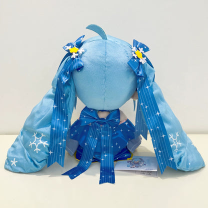 Hatsune Miku Snow Miku (Starry Sky) 2017 Reissue  – 27cm Medium Plush Toy