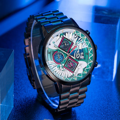 Officially Licensed Hatsune Miku 16th Anniversary 5-Hand Quartz Watch