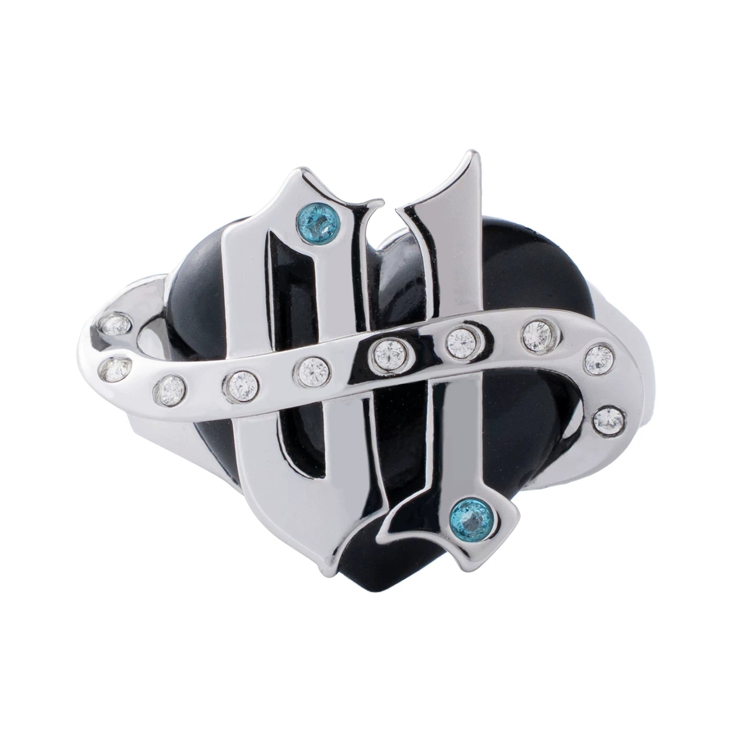 Official Hatsune Miku Rock Future Punk Ring for Men and Women, Hip-Hop Statement Accessory