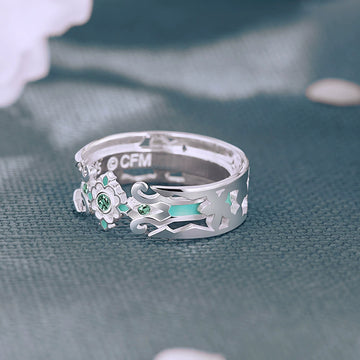 Bague commémorative Hatsune Miku Miku With You 5e anniversaire sous licence officielle