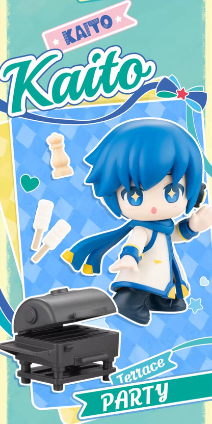 Official Hatsune Miku “Terrace Party” Figure – Freely switch poses, flexible articulated joints, and mix-and-match assembly.