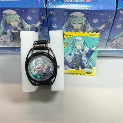 Official Hatsune Miku Snowy Night Series Watch Blind Box - Random Box or Opened & Confirmed Style