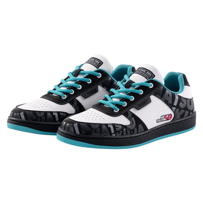 Official Hatsune Miku Neon Electronic Techwear Casual Skate Shoes for Men and Women