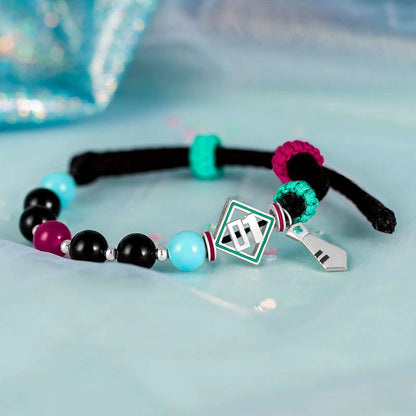 Offiziell lizenziertes Hatsune Miku 16. Jubiläums-Armband in limitierter Auflage „Sound of the Future“.