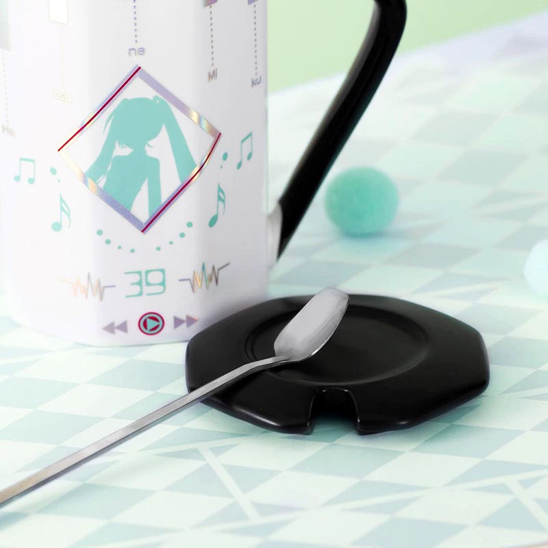 Officially Licensed Hatsune Miku Faceted Ceramic Mug