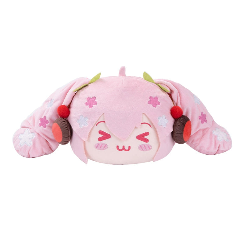 Sac à bandoulière en peluche Hatsune Miku Sakura Future Happy Travel sous licence officielle