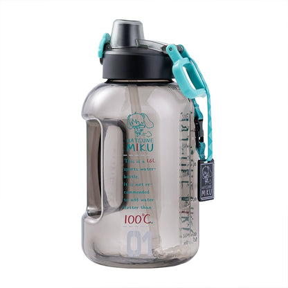Officially Licensed Hatsune Miku Large-Capacity Sports Water Bottle