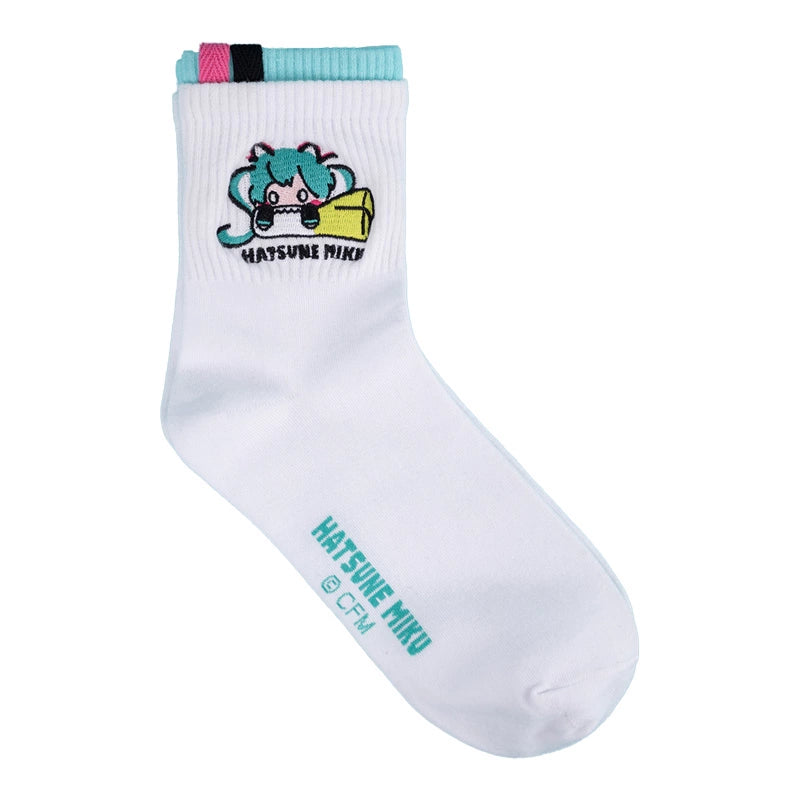 Hatsune Miku Breathable Crew Athletic Socks
