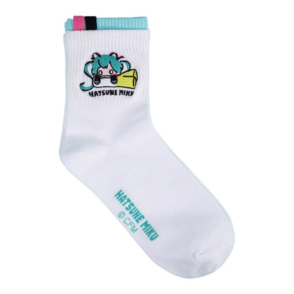 Hatsune Miku Breathable Crew Athletic Socks
