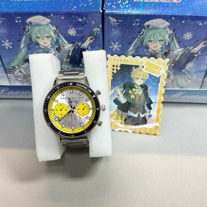 Official Hatsune Miku Snowy Night Series Watch Blind Box - Random Box or Opened & Confirmed Style