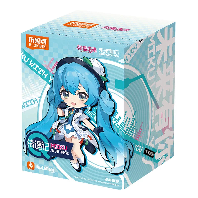 Official Hatsune Miku “Qi Yu Ji Q” – “Mirai With You” Collectible Figure (Buildable, Poseable, Multi-Jointed Articulation)