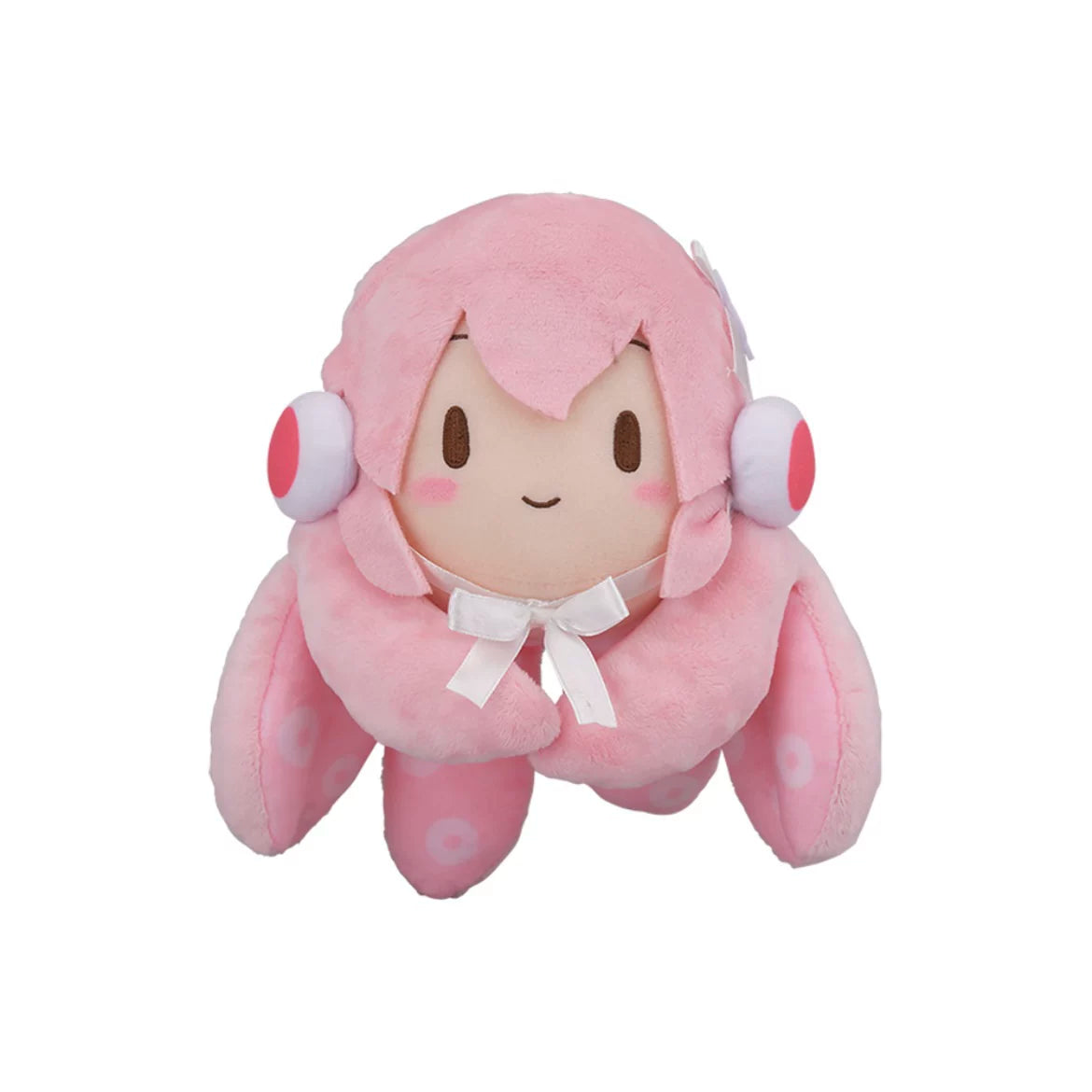 Officially Licensed SEGA Hatsune Miku & Megurine Luka 15th Anniversary Fufu Plush