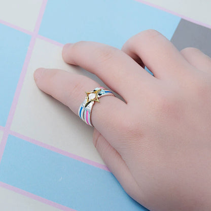 Officially Licensed Hatsune Miku Vintage Style 925 Sterling Silver Ring – Inner Circumference 61mm