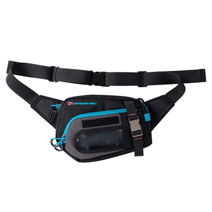 Official Hatsune Miku Neon EDM Sling Bag, Lightweight Crossbody Waist Pack for Outdoor, Casual & Commuting Use