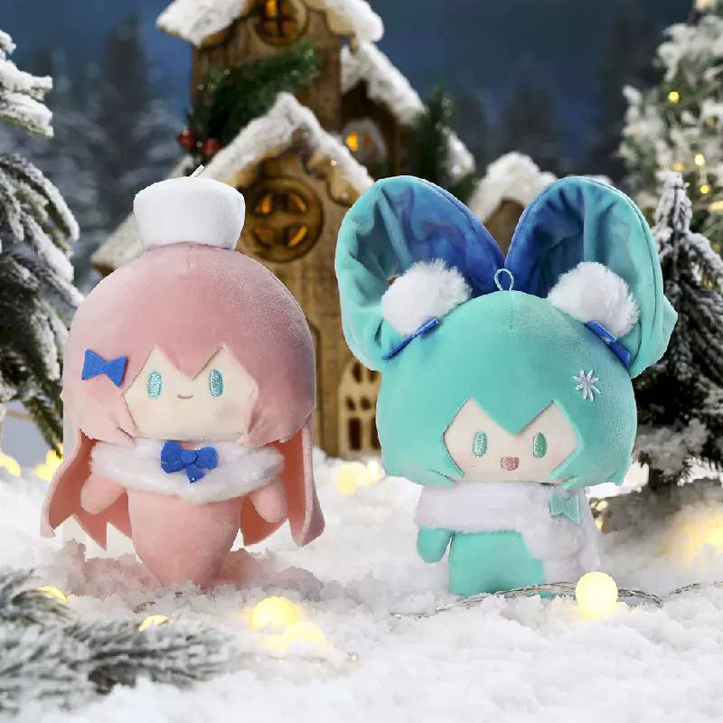 Officially Licensed Hatsune Miku VOCALOID Starlit Snow Mini Plush Charm