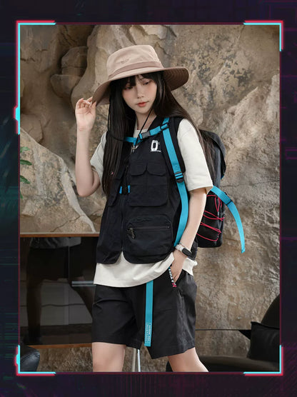 Official Hatsune Miku Neon EDM Bucket Hat, Sun Protection Outdoor Hiking Hat