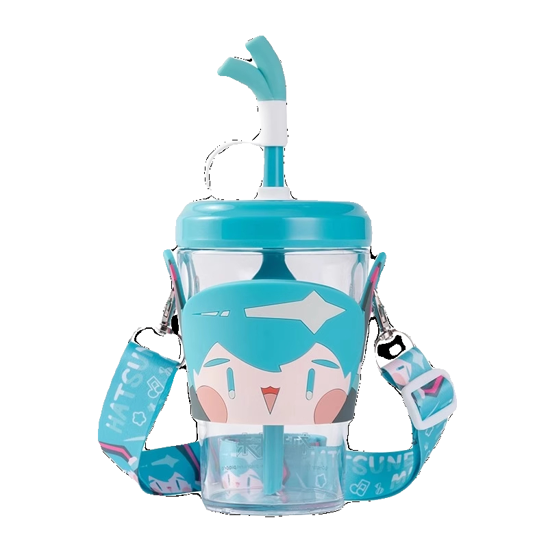 Officially Licensed Hatsune Miku Portable Straw Bottle