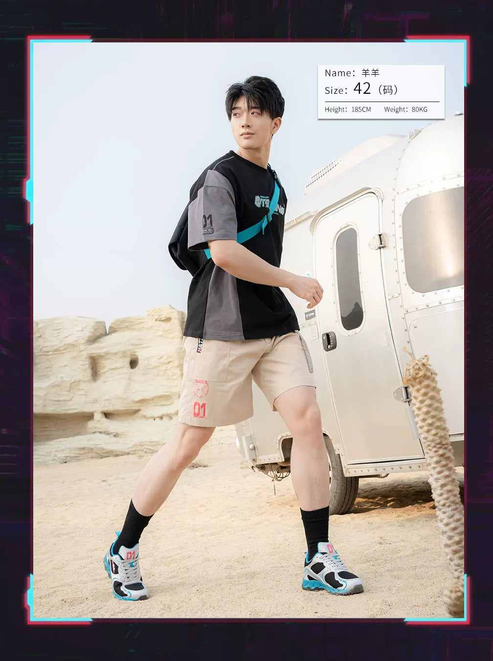 Official Hatsune Miku Neon EDM Retro Breathable Mesh Sneakers, Casual Running Shoes