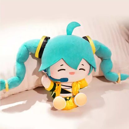 Official New Arrival LDCX VOCALOID Hatsune Miku Overjoyed L Size Plush - Singer Style