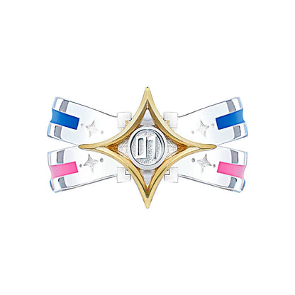 Officially Licensed Hatsune Miku Vintage Style 925 Sterling Silver Ring – Inner Circumference 61mm
