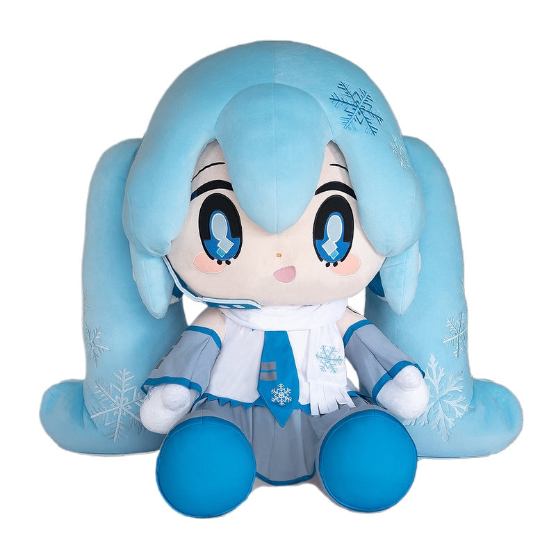 Officially Licensed TAITO VOCALOID Hatsune Miku Snow Miku Super Extra-Large Plush – Bilibili Exclusive