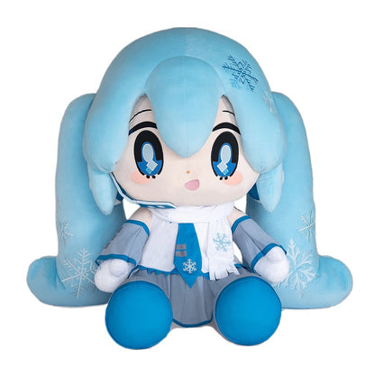 Officially Licensed TAITO VOCALOID Hatsune Miku Snow Miku Super Extra-Large Plush – Bilibili Exclusive
