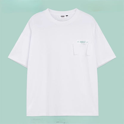 Hatsune Miku Oversized Short Sleeve T-Shirt – Crew Neck