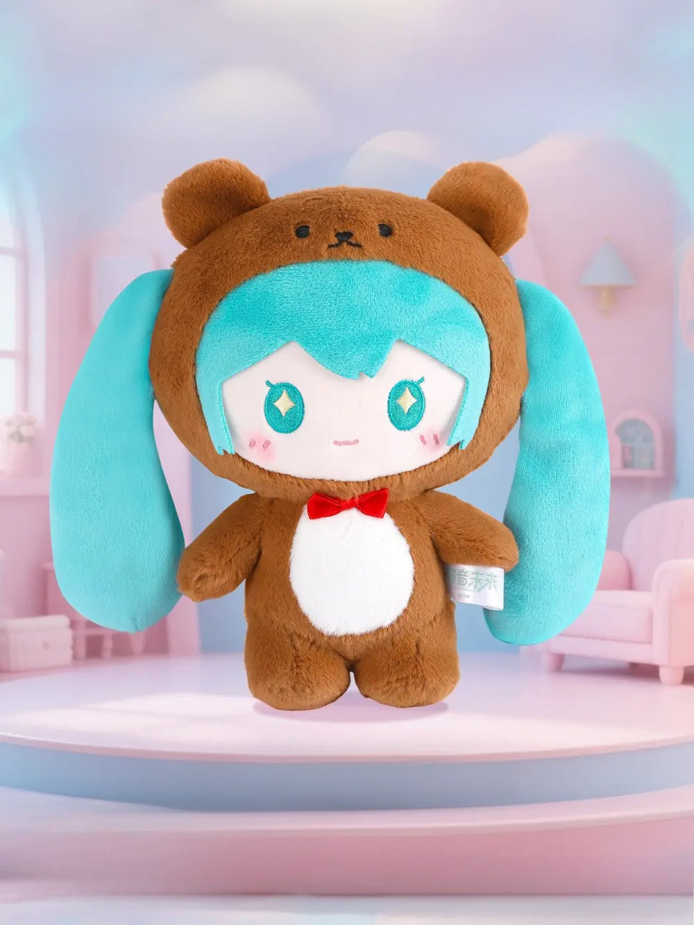 Official Hatsune Miku Animal Cosplay Series Plush Dolls | Cute Soft Sweet High-Look Companion Doll for Home Decor