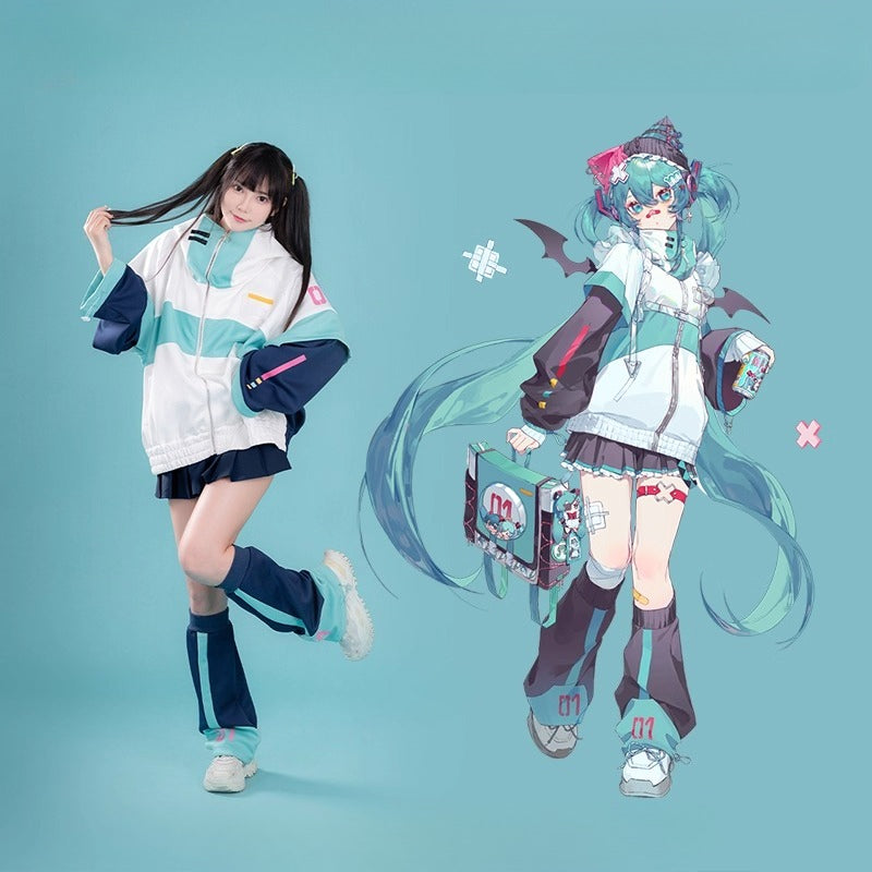 Official Licensed Hatsune Miku Slouchy Leg Warmers