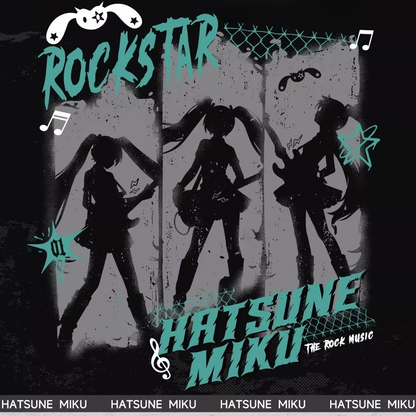 [Pre-Order, Ships Within 60 Days]Official Hatsune Miku Rock Future Large Capacity Ita Bag, Convertible Shoulder & Crossbody Bag