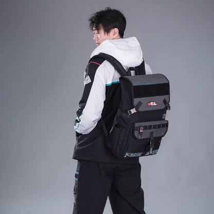 Official Hatsune Miku Neon EDM Tech-Style Backpack – Large Versatile Bag for Commuting & Travel