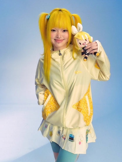 Official Licensed Hatsune Miku UV-Protective Short Jacket – Lightweight Casual Sun Jacket