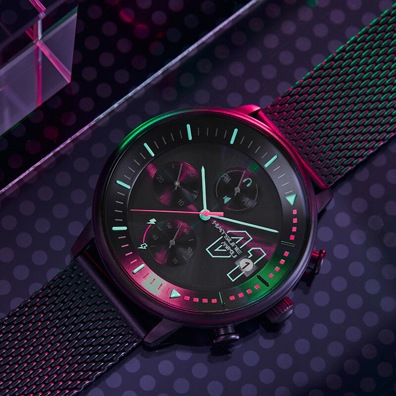 Officially Licensed Hatsune Miku Light & Shadow Concerto Solar-Powered Watch
