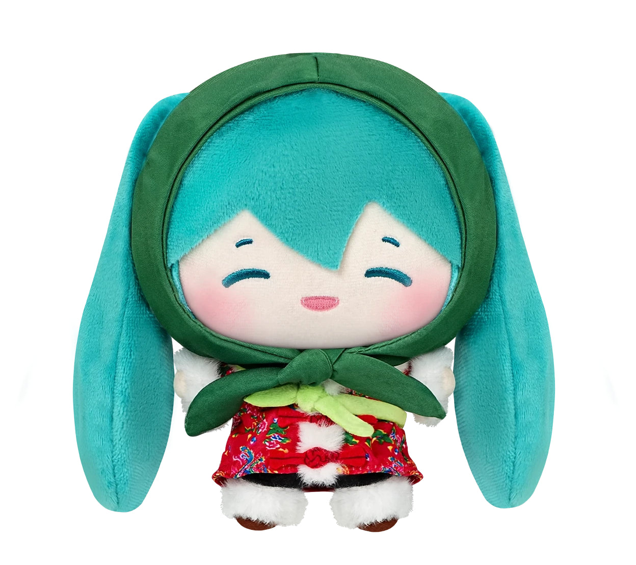 Official Hatsune Miku Overjoyed Plush - Northeast Floral Jacket Style / Errenzhuan Style