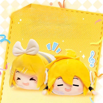 Officially Licensed VOCALOID Twin Hug Pillow Plush – Kagamine Rin & Len – Bilibili Exclusive