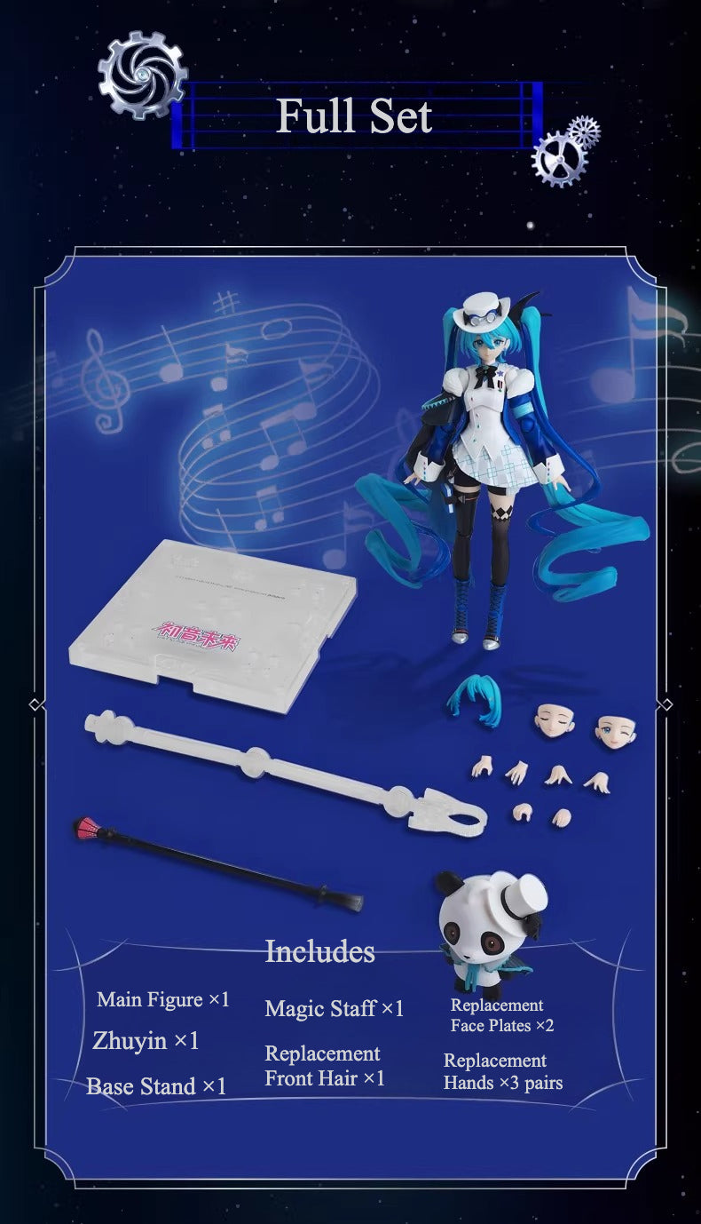 Official Hatsune Miku “Miracle Ver.” “Mirai With You” 2025 Figure – Buildable & Poseable