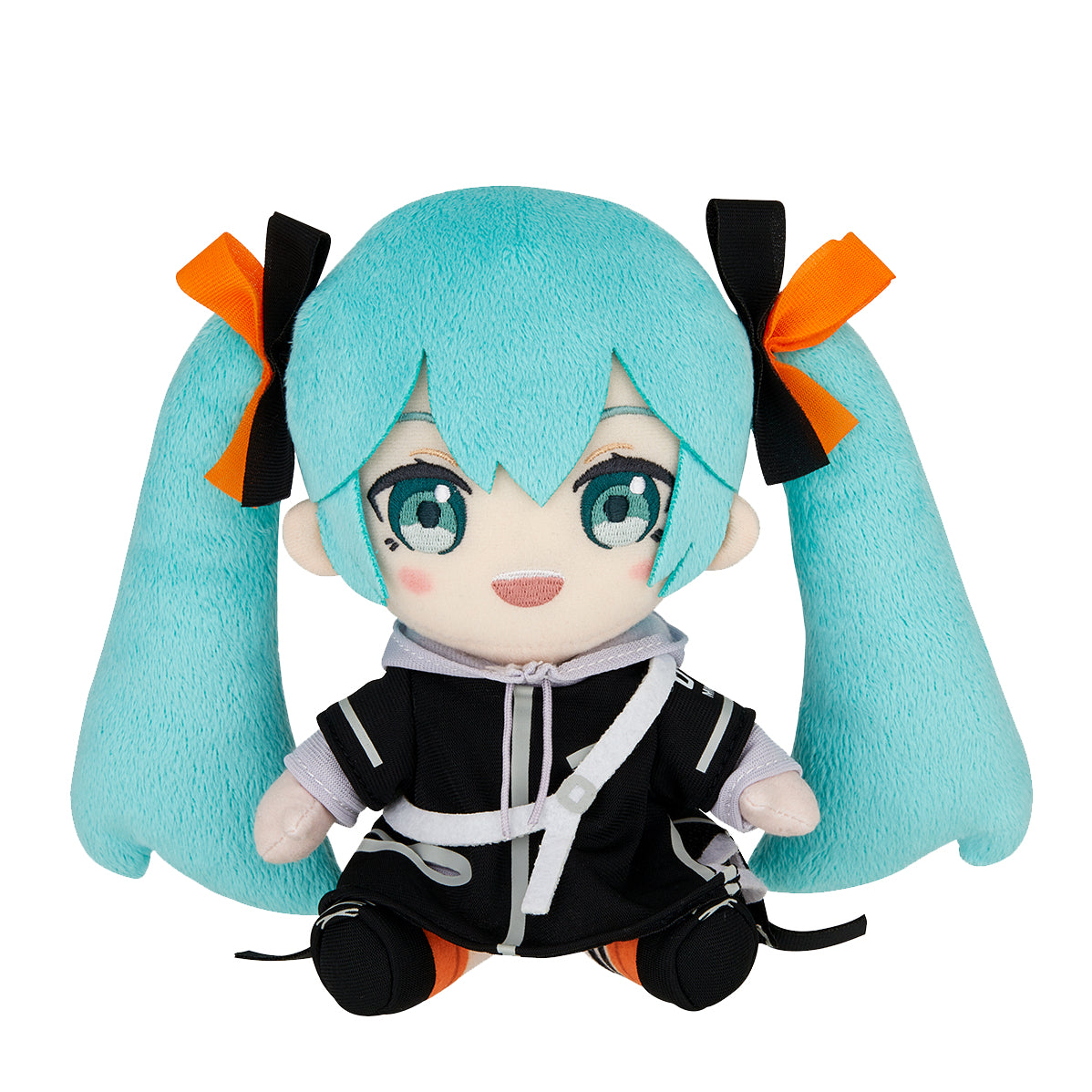 Official Hatsune Miku Punk Style Plush Doll 18cm – Fashion Anime Character Soft Toy
