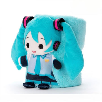 Official Toys VOCALOID Hatsune Miku Curly Hair Plush Doll