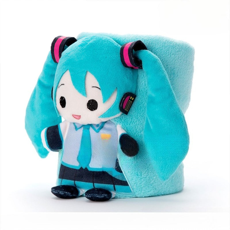 Official Toys VOCALOID Hatsune Miku Curly Hair Plush Doll
