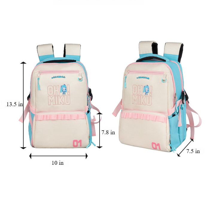 Sac à dos grande capacité Hatsune Miku sous licence officielle