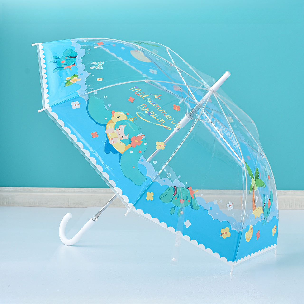 Offiziell lizenzierter transparenter Hatsune Miku-Regenschirm 