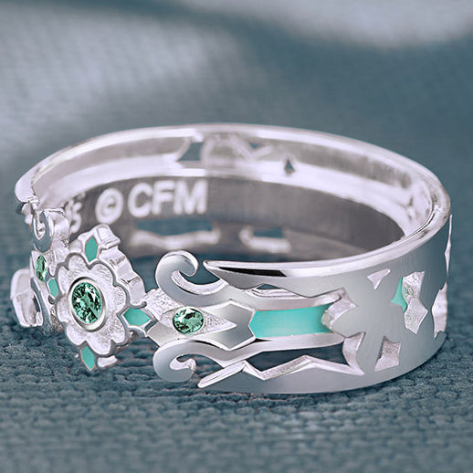 Bague commémorative Hatsune Miku Miku With You 5e anniversaire sous licence officielle